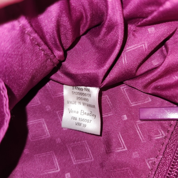 Vera Bradley Retired Painted Paisley Backpack - Picture 7 of 7